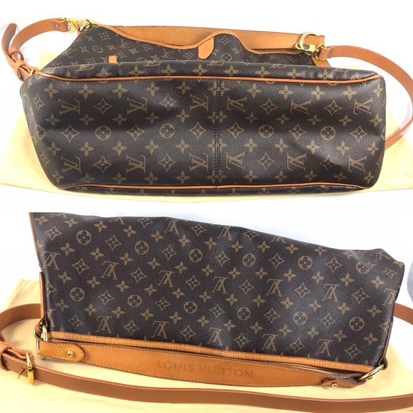 💎✨XXXL✨💎CROSSBODY LOUIS VUITTON HOBO delightful GM - Picture 12 of 15